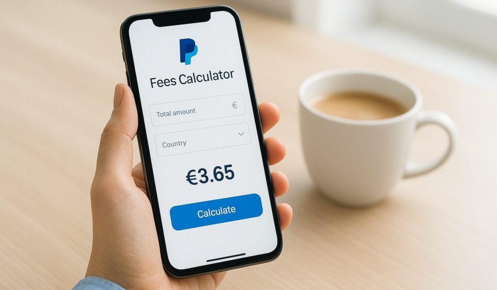 PayPal Gebührenrechner App