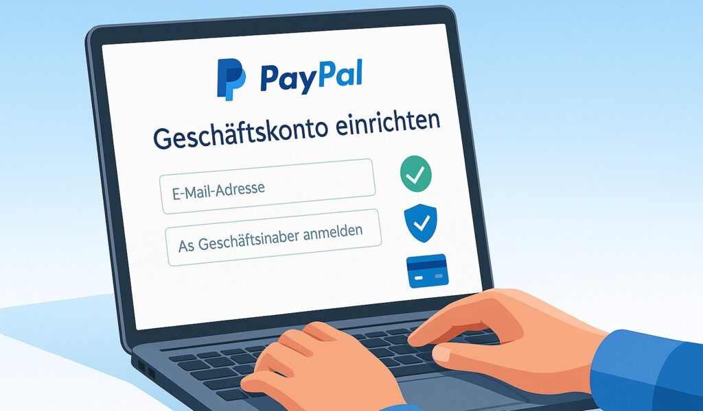 PayPal Geschäftskonto einrichten