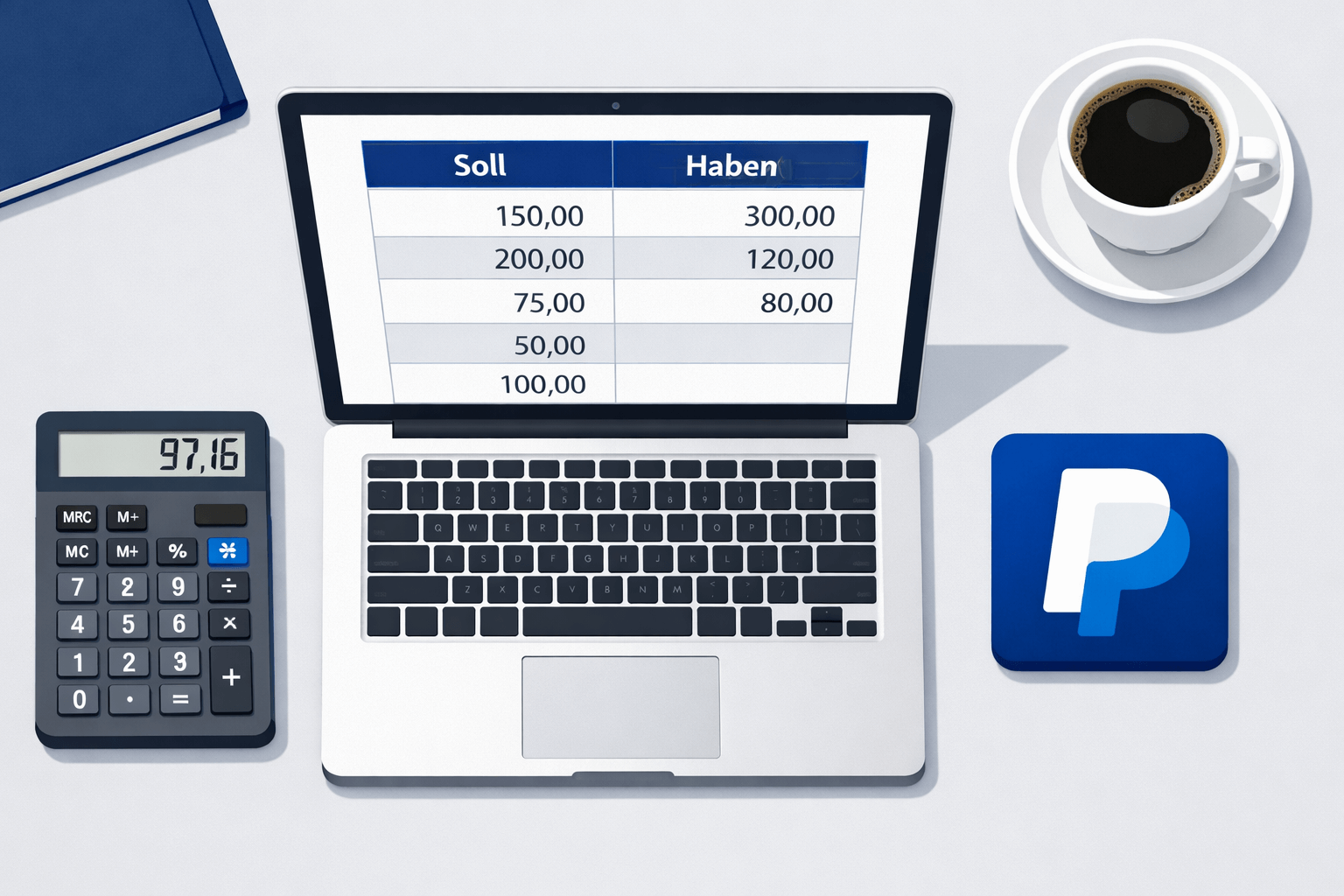 PayPal Gebühren buchen