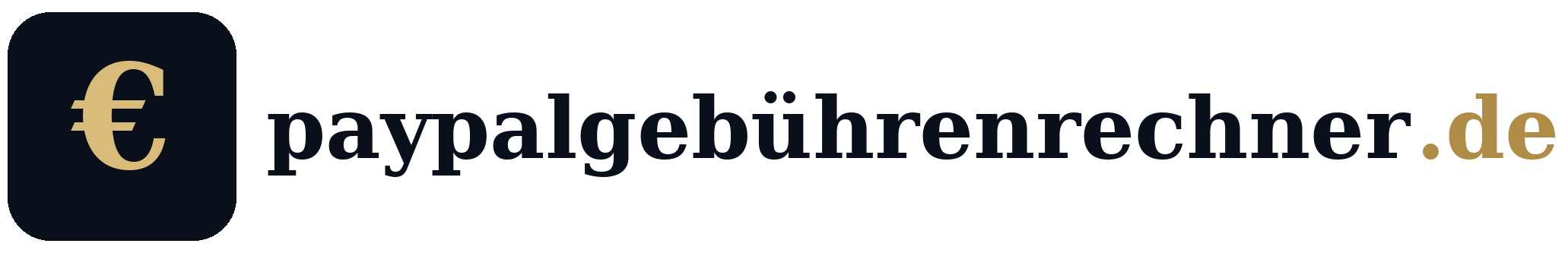 PayPal Gebühren Rechner